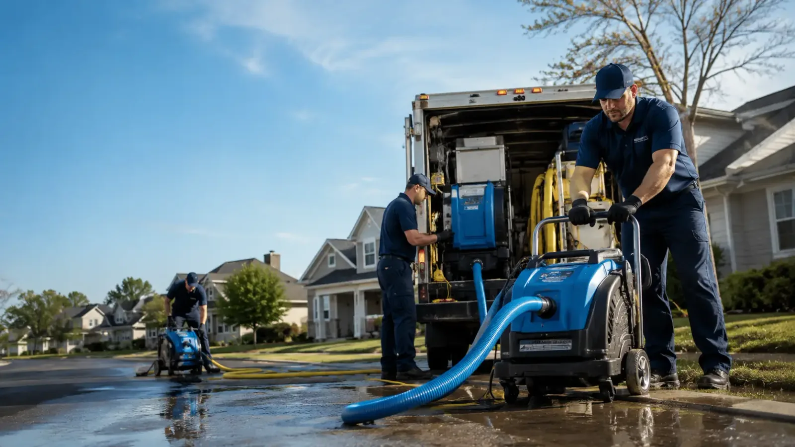 Flood Damage Cleanup in Marquez, TX